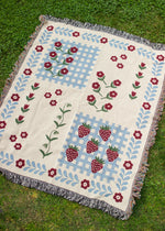 Patchwork Flora Blanket